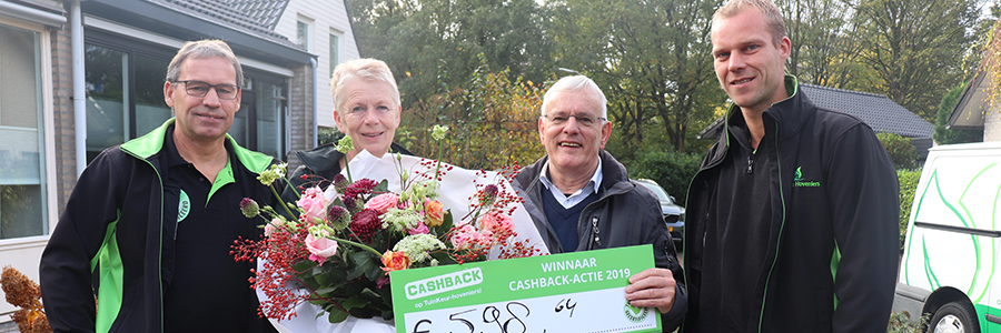 Prijs landelijke CASHBACK-actie valt in Assen