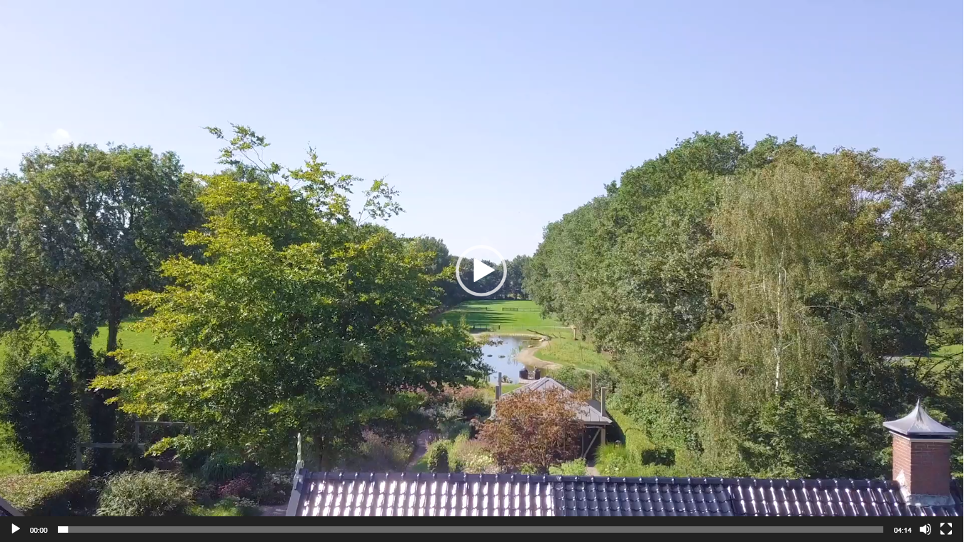 Aanleg landelijke tuin