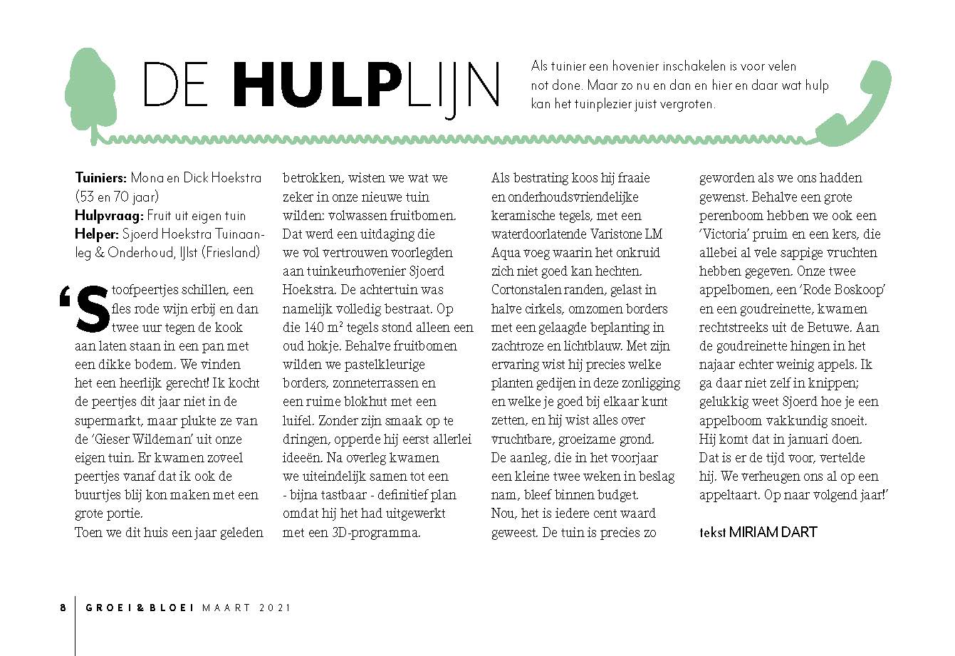 2. Maart 2021 Hulplijn