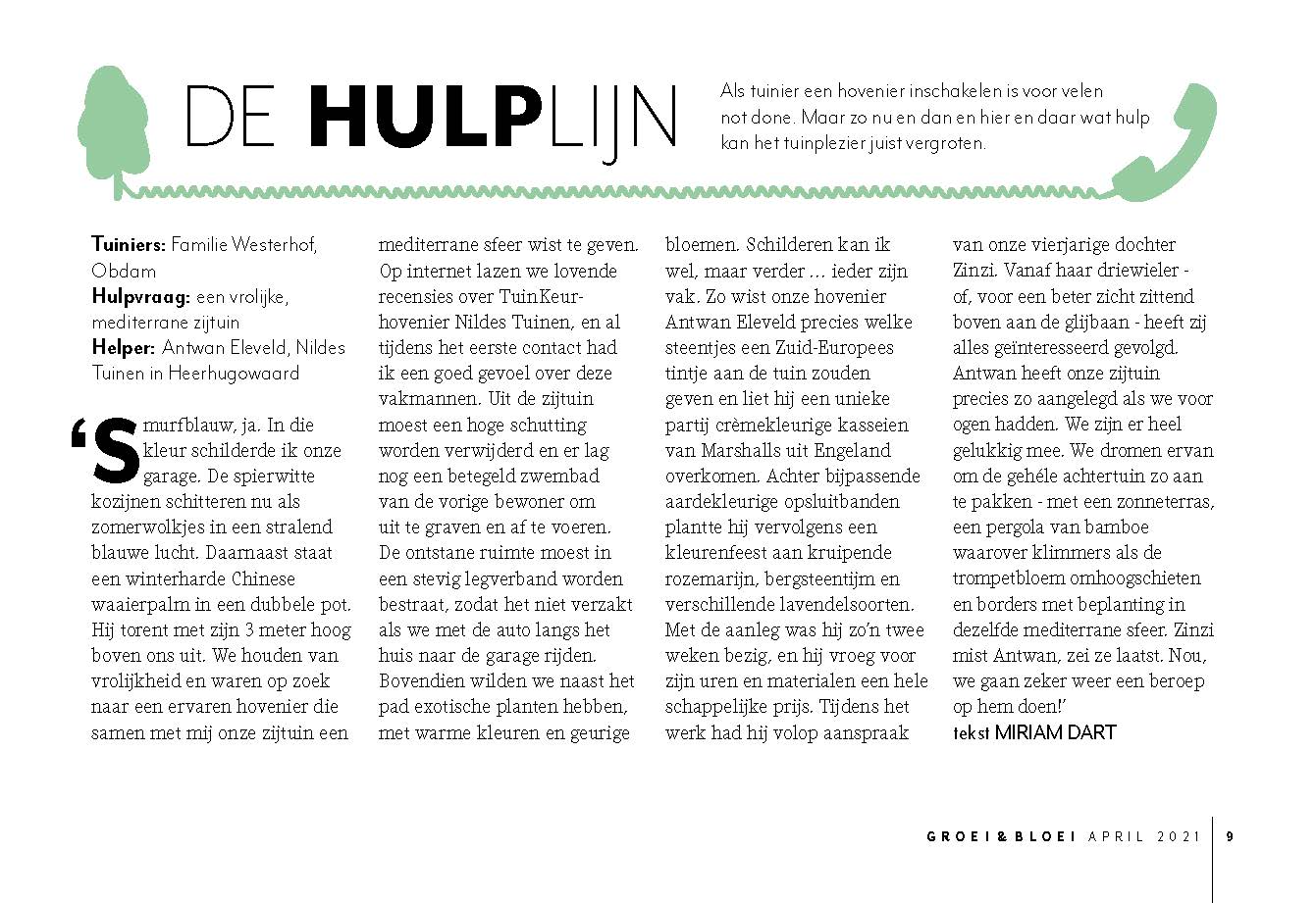 3. April 2021 Hulplijn