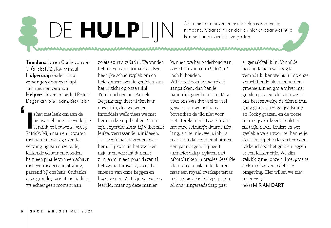 4. Mei 2021 Hulplijn