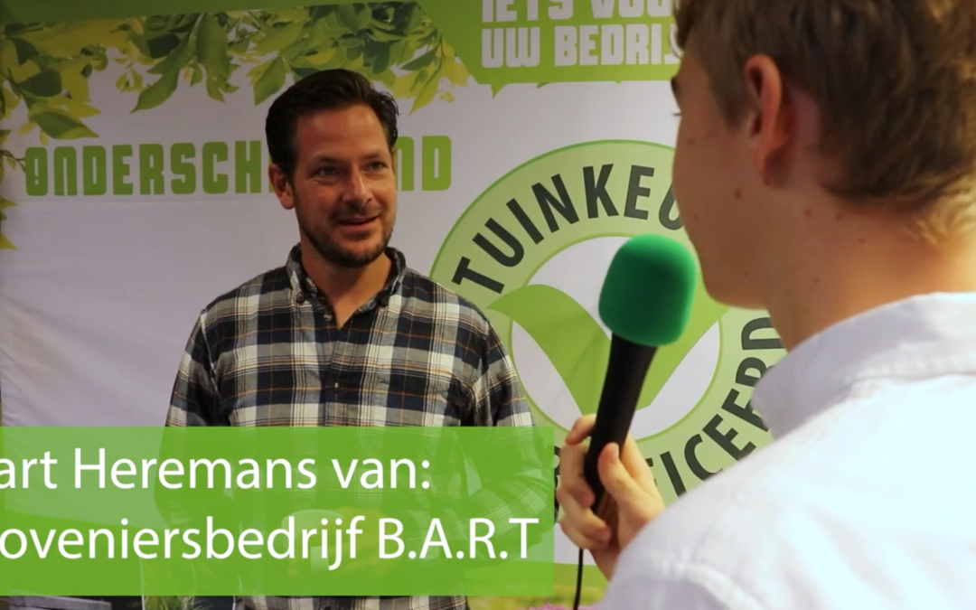 Interview hovenier: HOVENIERSBEDRIJF B.A.R.T.